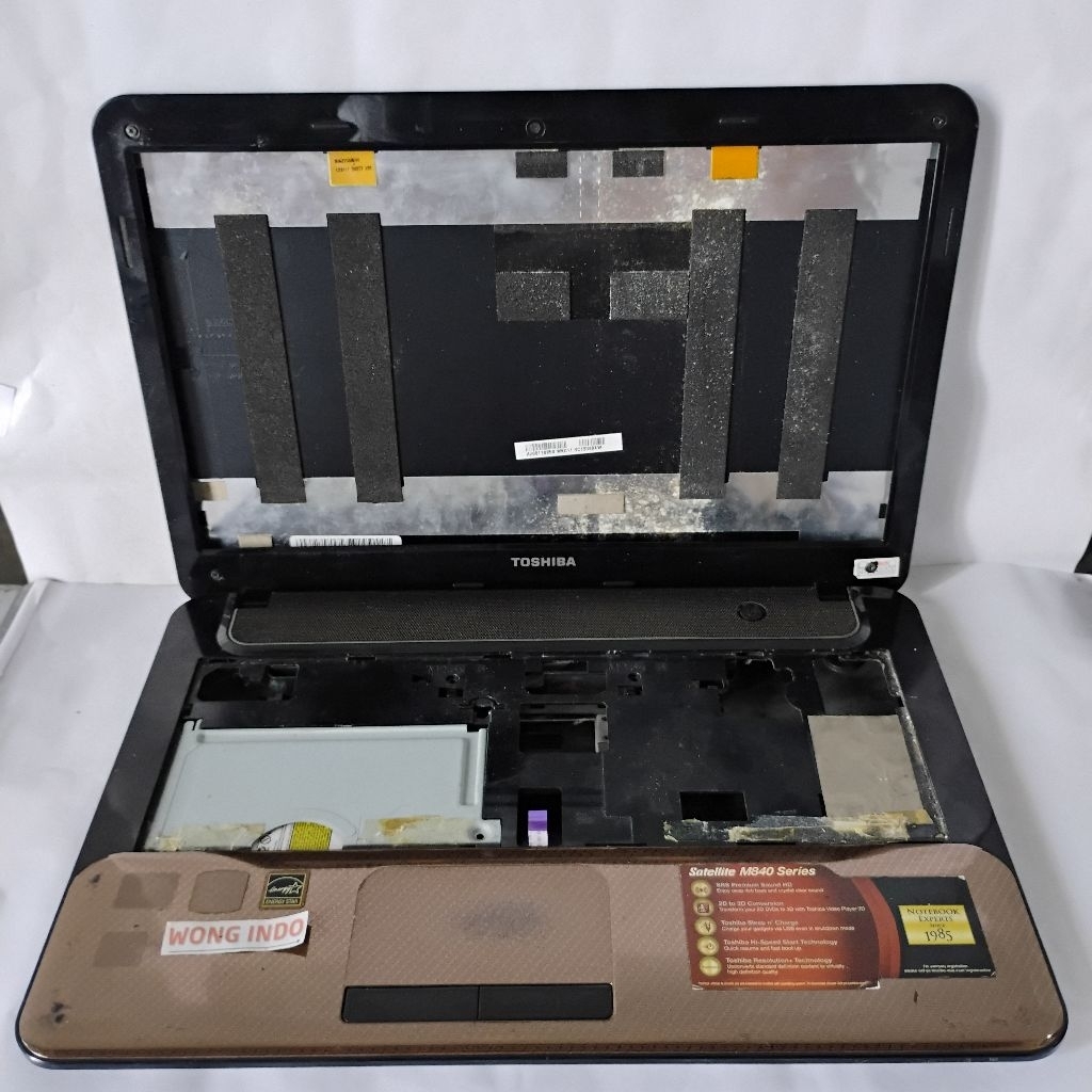 Casing laptop Toshiba satelite M800 M840 M845