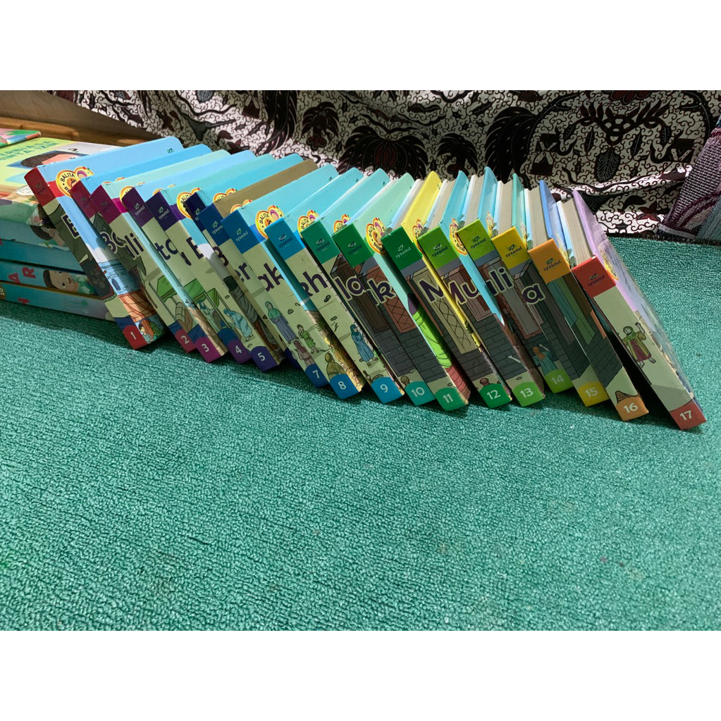 Preloved Paket Buku Syigma - Balita Berakhlak Mulia 17 Jilid