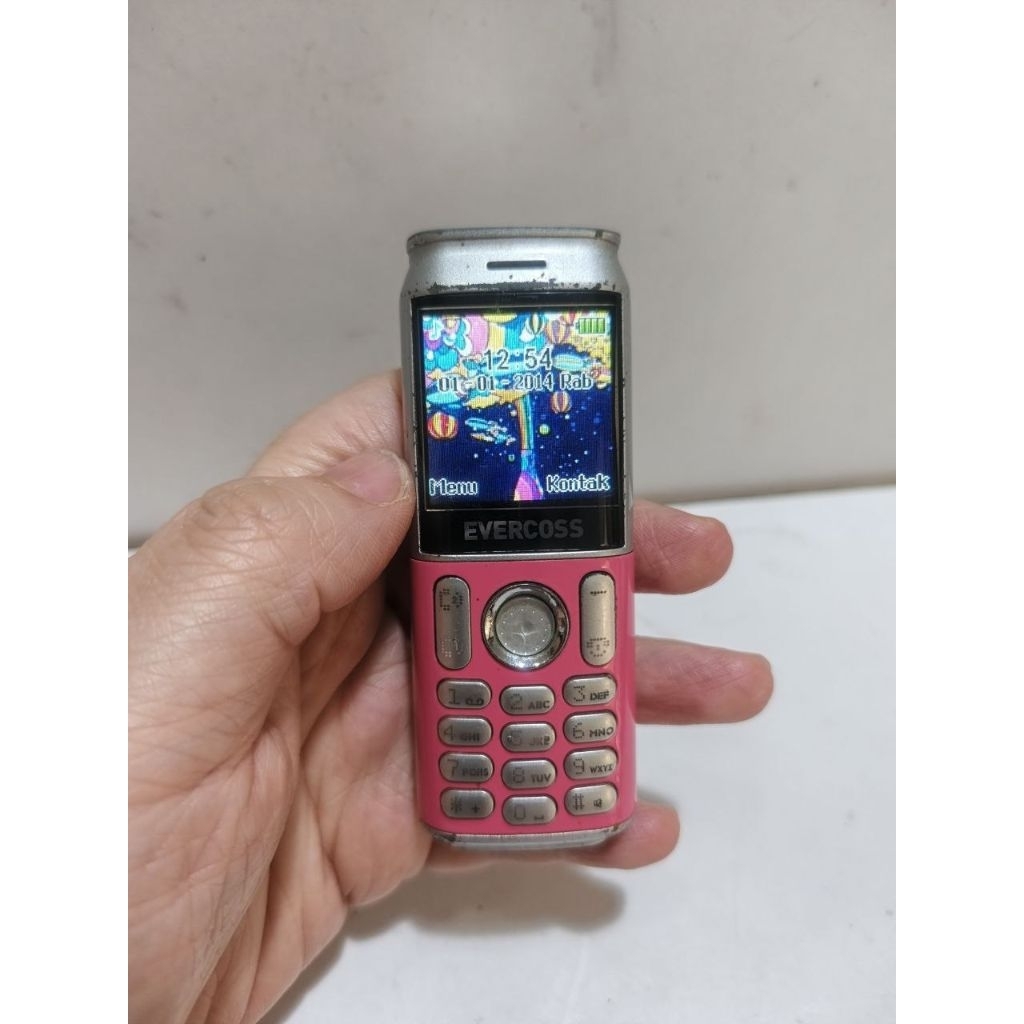 EVERCOSS L8C HANDPHONE MINI JADUL UNIK LANGKA NORMAL