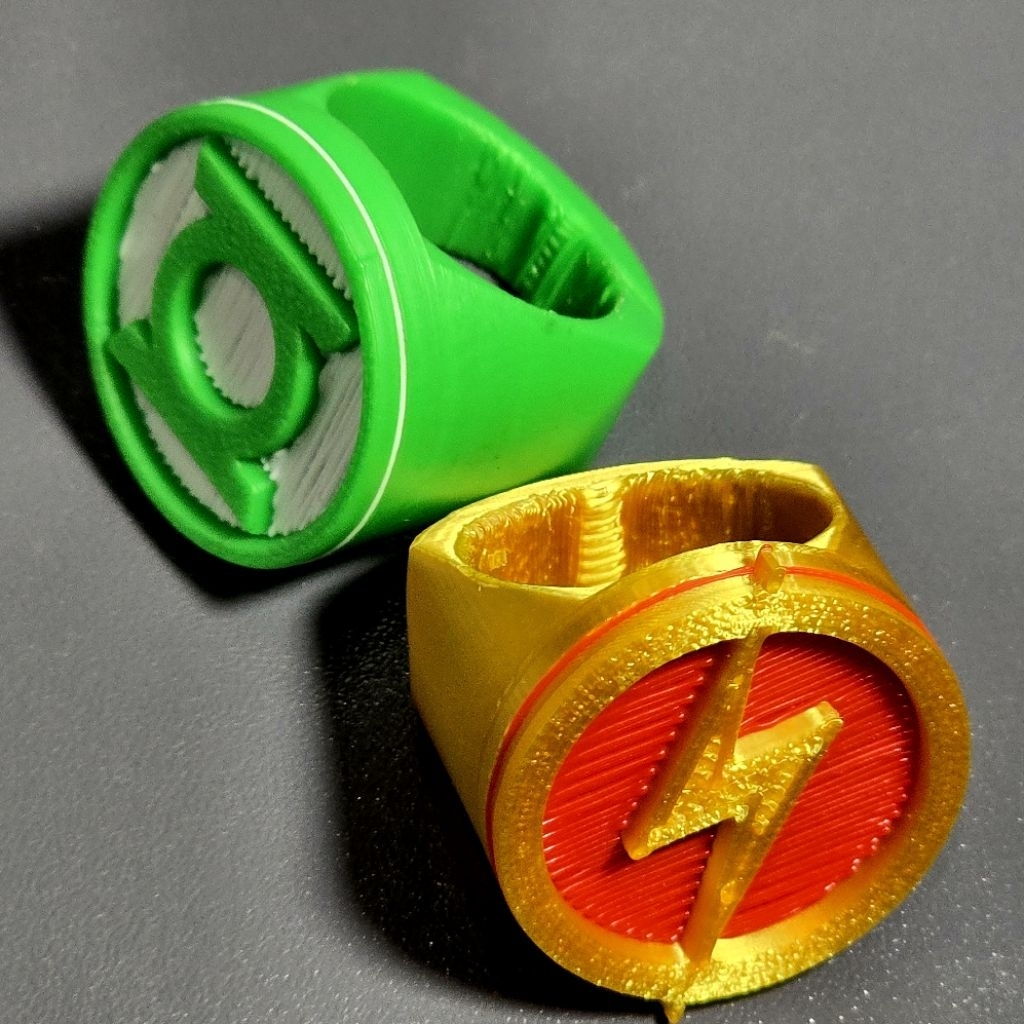 Cincin eMoney / Brizzi / Tapcash NFC | Tap Bayar Tanpa Kartu | Smart Ring Cashless | Green Lantern /