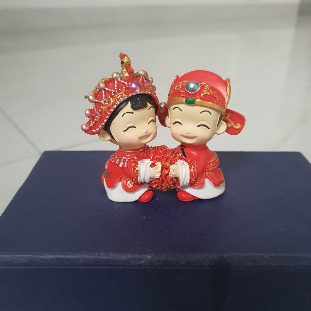 Pajangan Anak Pengantin Patung Pengantin Dekor Kamar Paitu