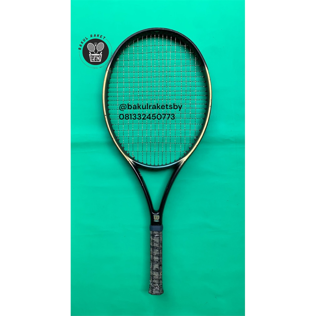 Raket Tenis Wilson Dual Taper Beam Special 80th Anniversary Original Bekas Raket Tennis Asli Prelove