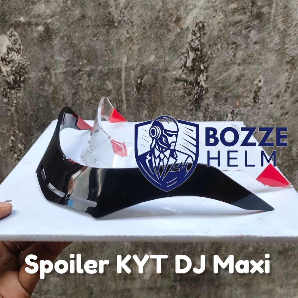 BOZZEHELM Spoiler KYT DJ Maxi