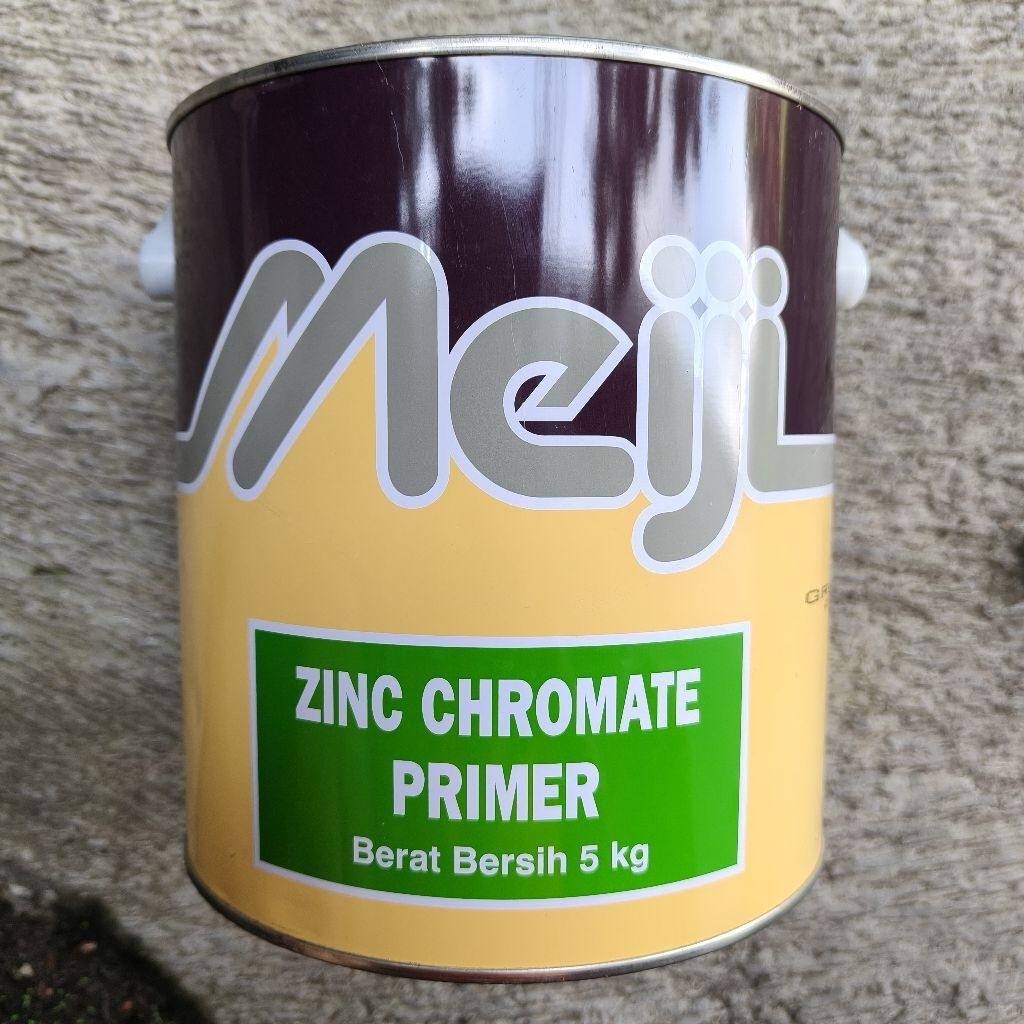Cat Dasar Meni Besi Zinc Chromate Meiji 5 kg