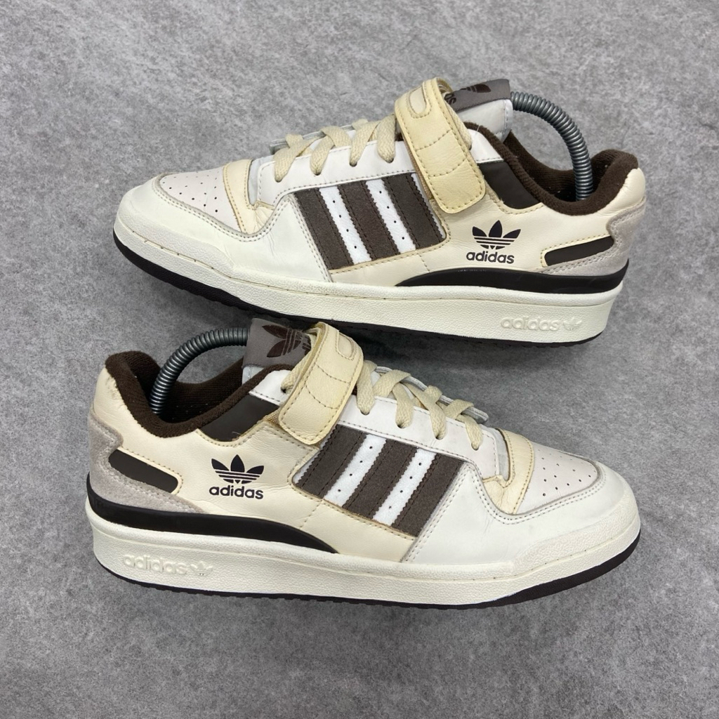 [Size 41] Vintage Adidas Forum 84 Low ‘Off White Brown’ (GX4567) Second Original Kondisi Mulus Nomin