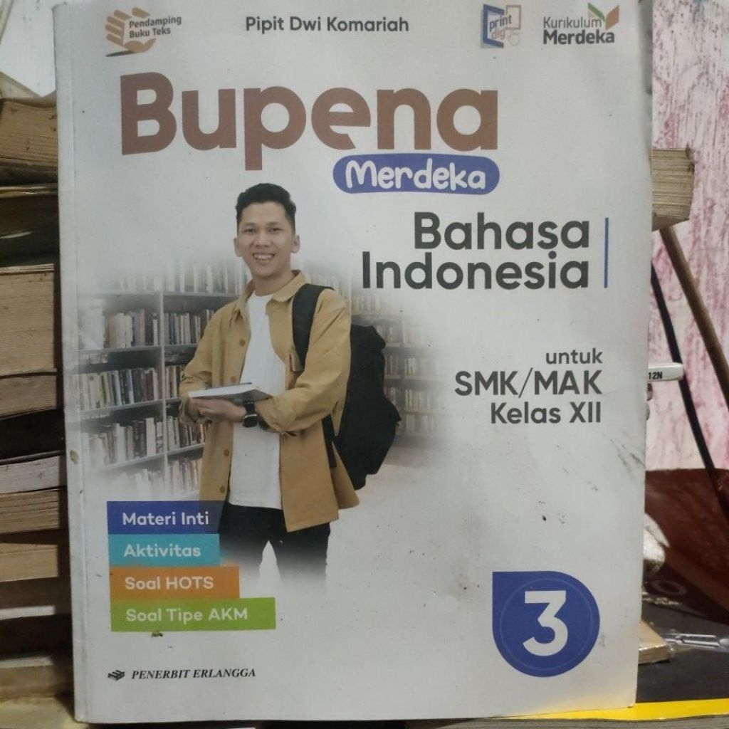 bupena merdeka bahasa Indonesia kelas 3 smk kurikulum merdeka