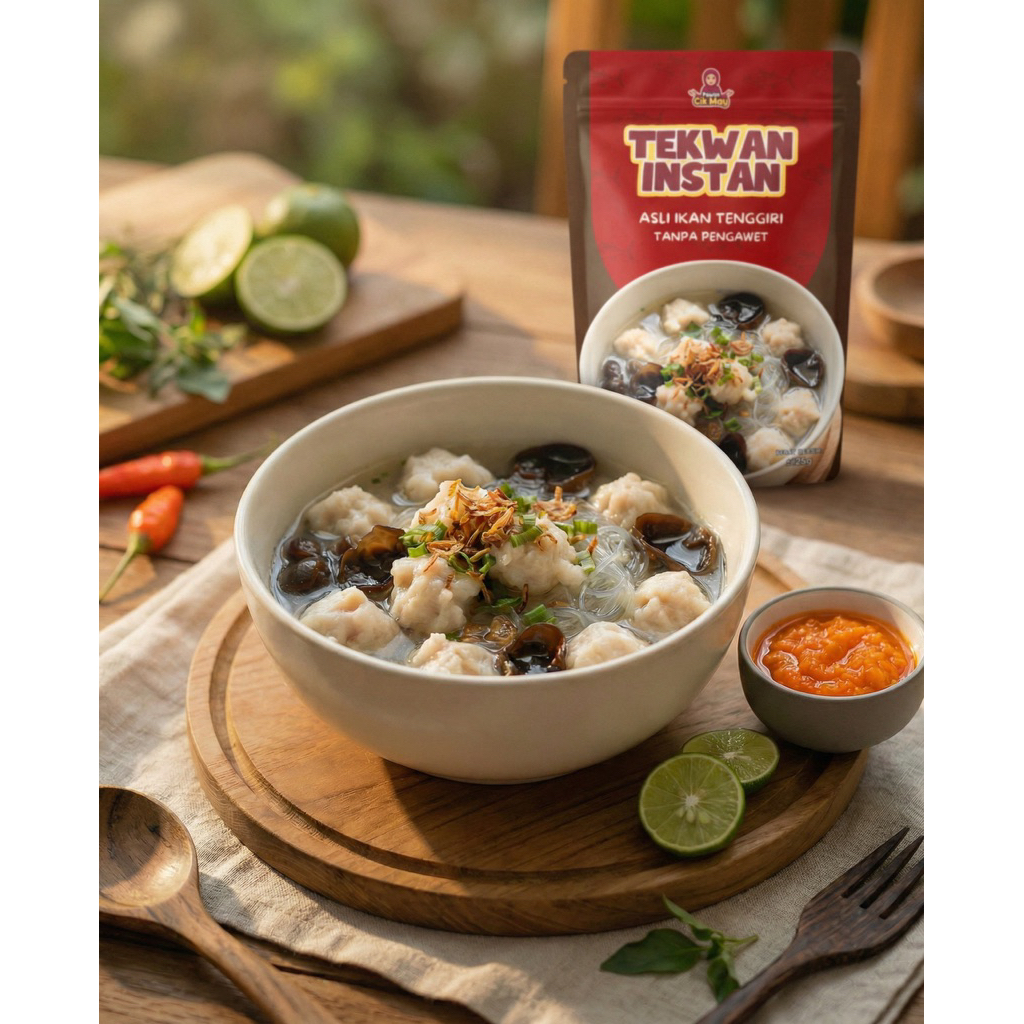Tekwan Instan Asli Ikan Tenggiri Cik May | Frozen Food