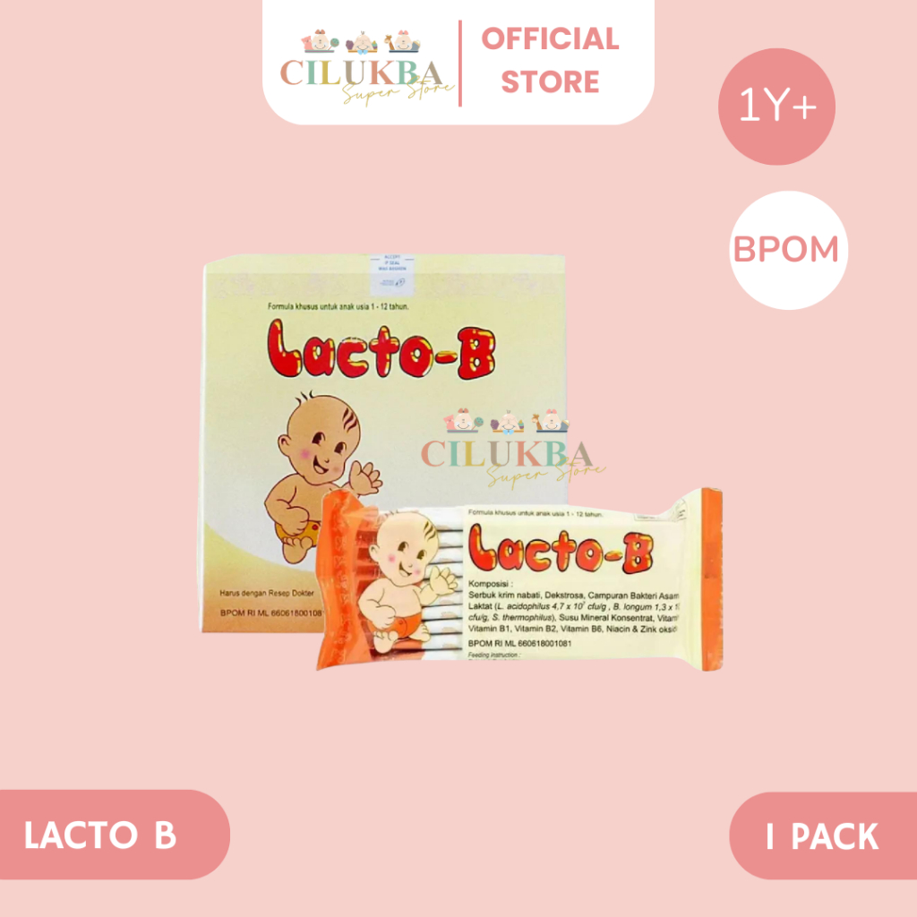 LACTO - B | SUPLEMEN KESEHATAN ANAK | VITAMIN KESEHATAN | SUPLEMEN PENCERNAAN | SUPLEMEN KESEHATAN