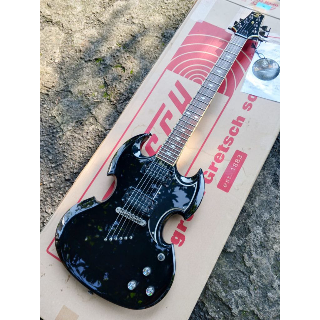 Gitar Elektrik Samick Jtr EV 30BK Original PT SAMICK