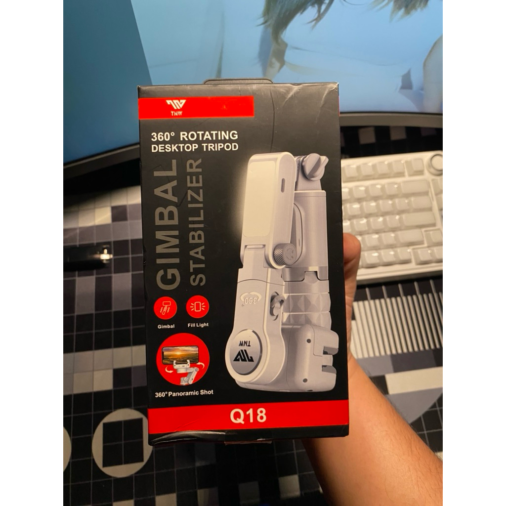 gimbal tnw q18 putih