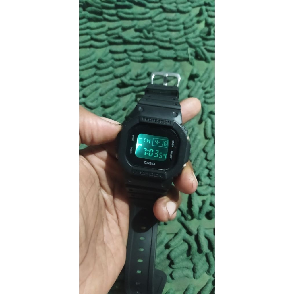 Casio G-Shock Pria DW-5600SLV (Limited Model)