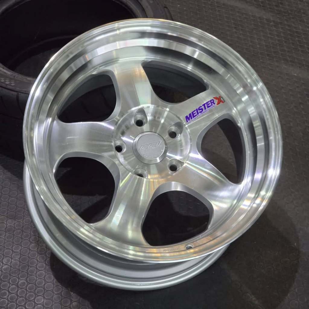 velg racing ring 18 WORK MEISTER FULL POLISH PCD 5X120 velg mobil bmw f30 byd seal