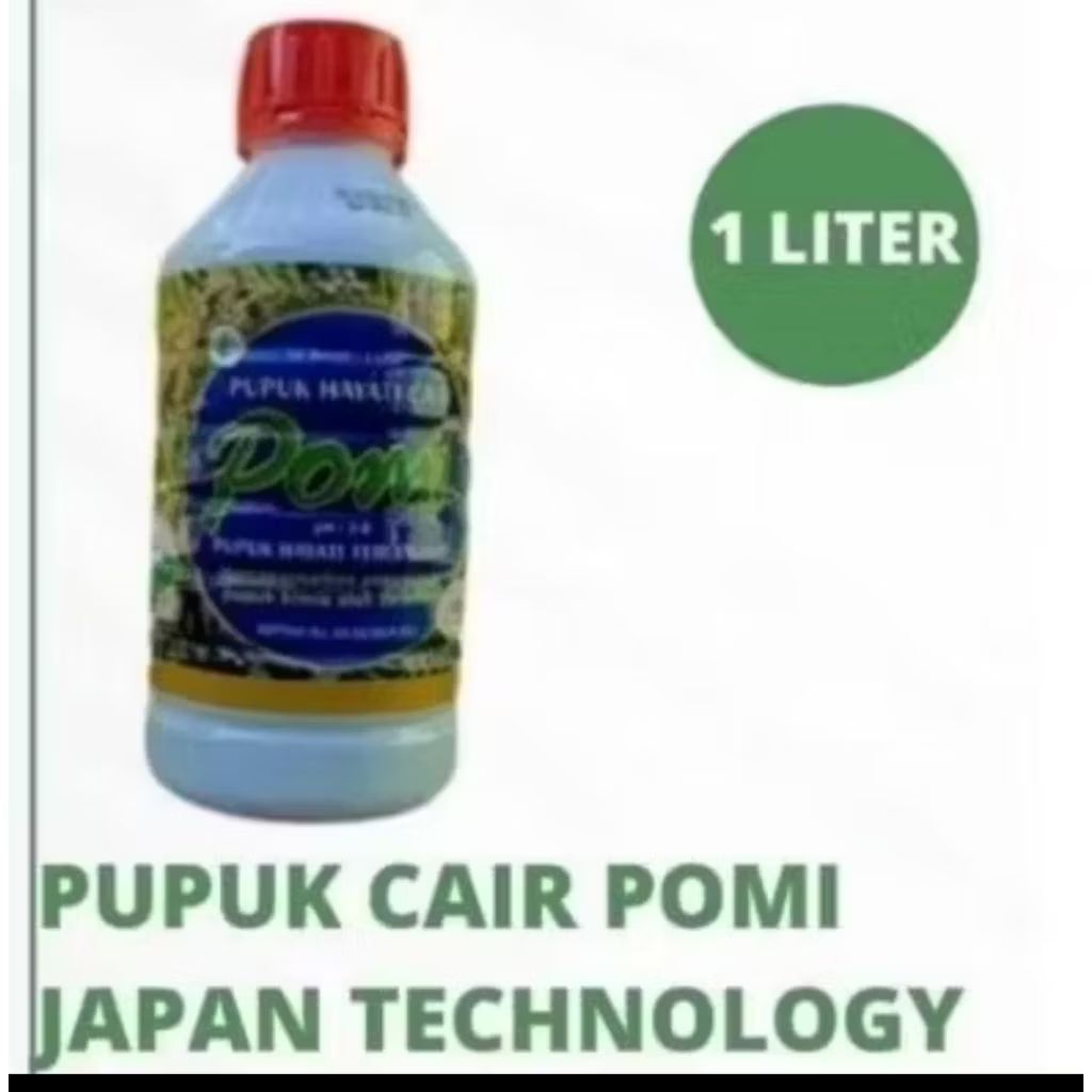 COD PUPUK HAYATI POMI (PUPUK BIO ORGANIK PLUS) KEMASAN 1LITER ORIGINAL