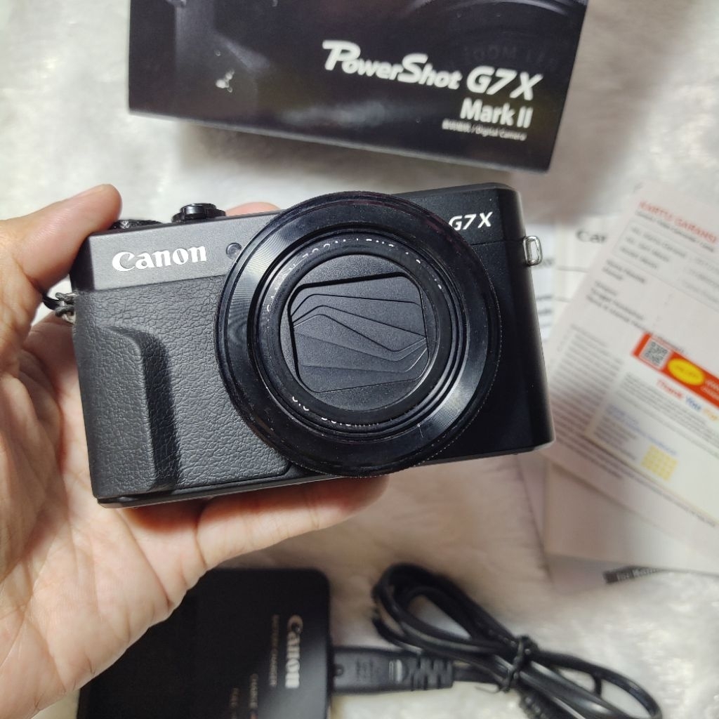 Kamera Canon PowerShot G7X Mark II (SECOND/BEKAS)