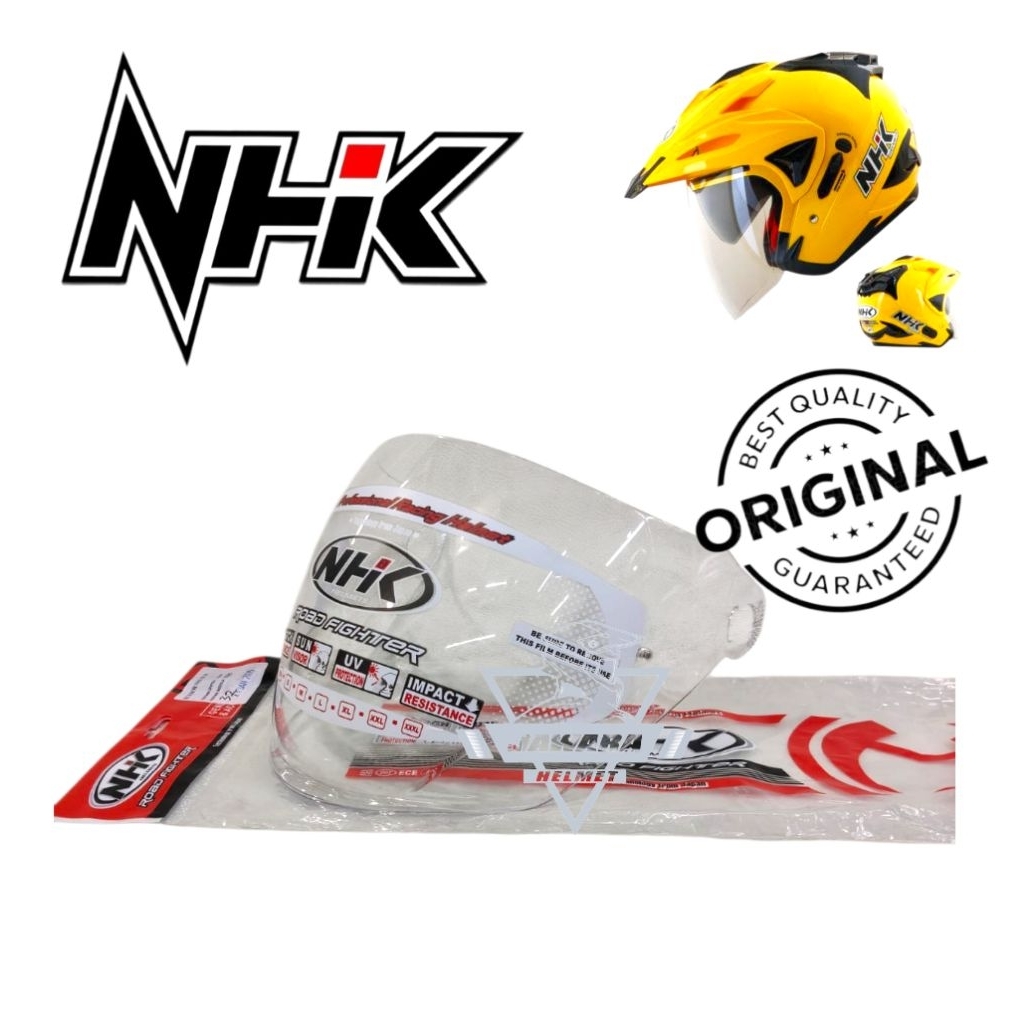 Kaca Helm NHK GODZILLA Original Visor Helm Half Face