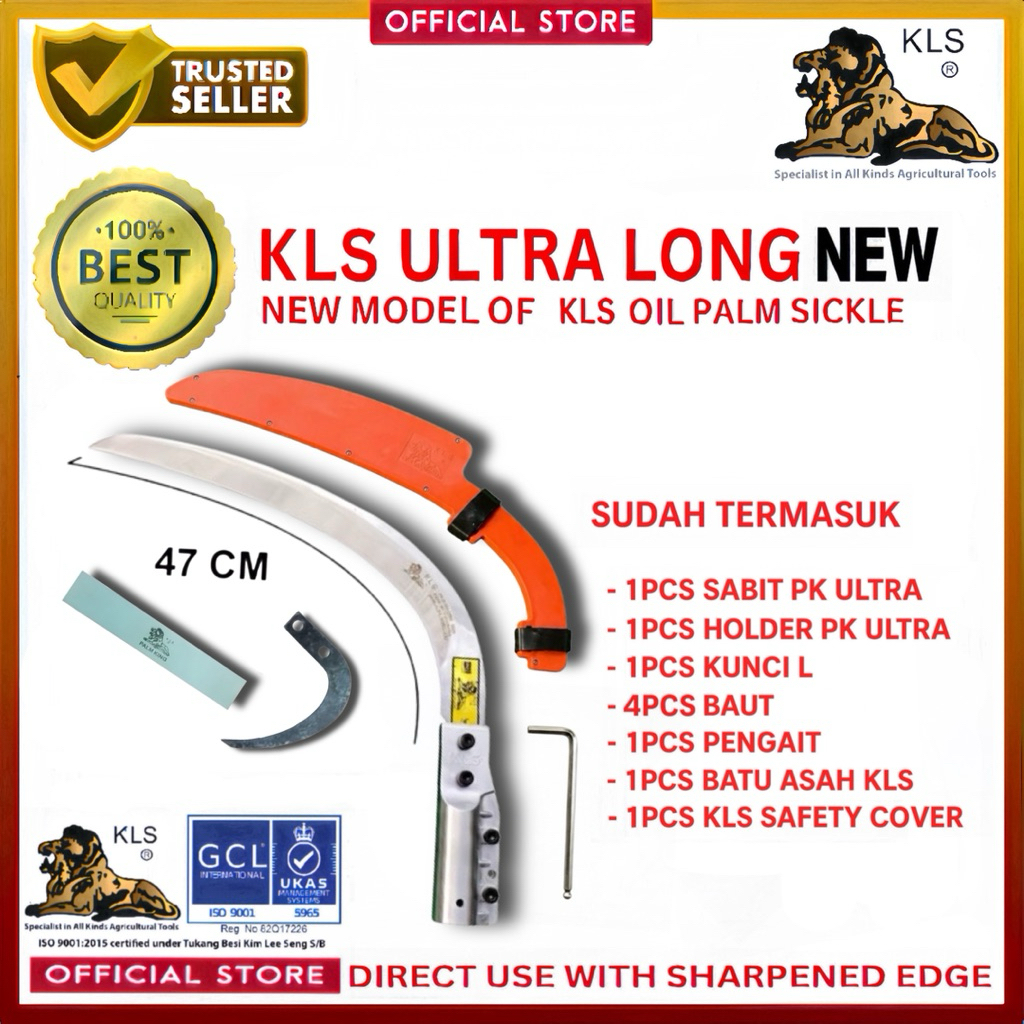 EGREK KLS PALM KING ULTRA LONG NEW ALAT PANEN KEBUN KELAPA SAWIT SUPER TAJAM