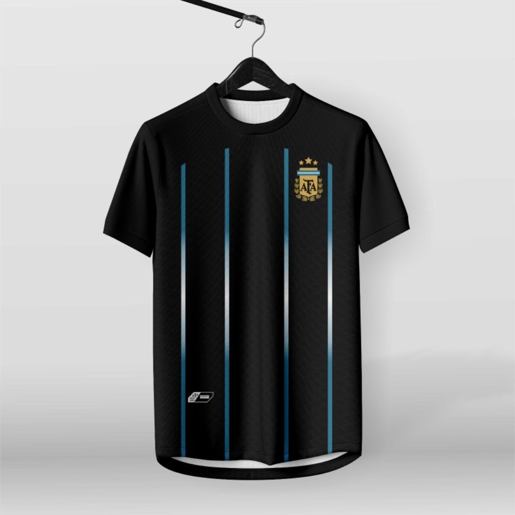 jersey bola argentina/kaos bola argentina/jersey argentina ( fantasy jersey )