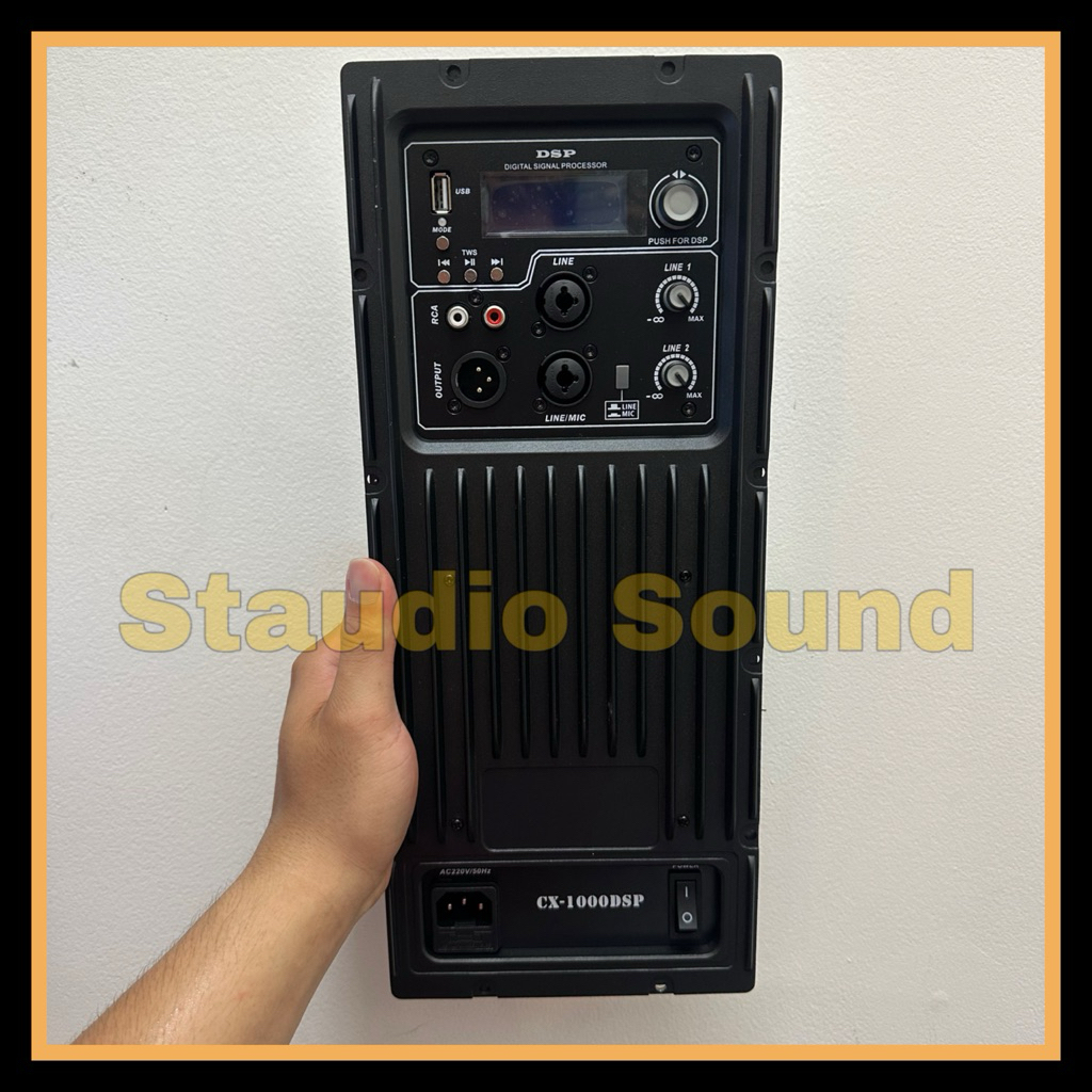 Power Kit Speaker Aktif Professional CX-1000DSP - Modul Amplifier 1000 Watt dengan TWS Bluetooth & D