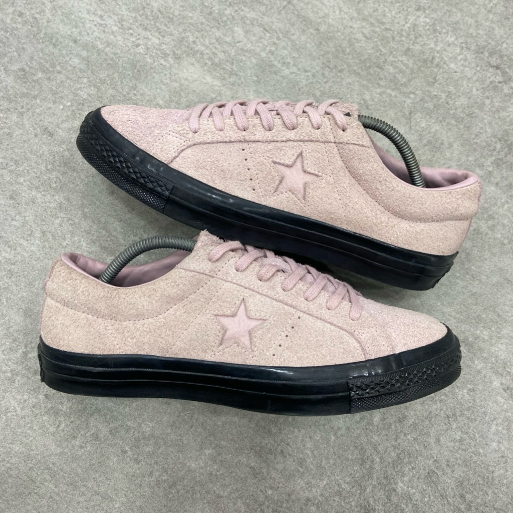 [Size 43] Rare Converse One Star OX Suede Low ‘Plum Chalk Black’ 2018 (163374C) Second Original Kond