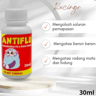 bat Kucing Anti Flu Batuk Pilek Antibiotik Kucing Kitten Anabul Atasi Bersin Sariawan Infeksi Salura