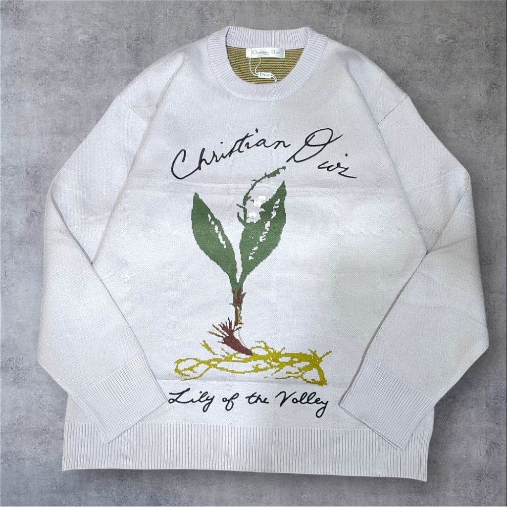 sweater rajut knitwear luxury by Dior scn brand