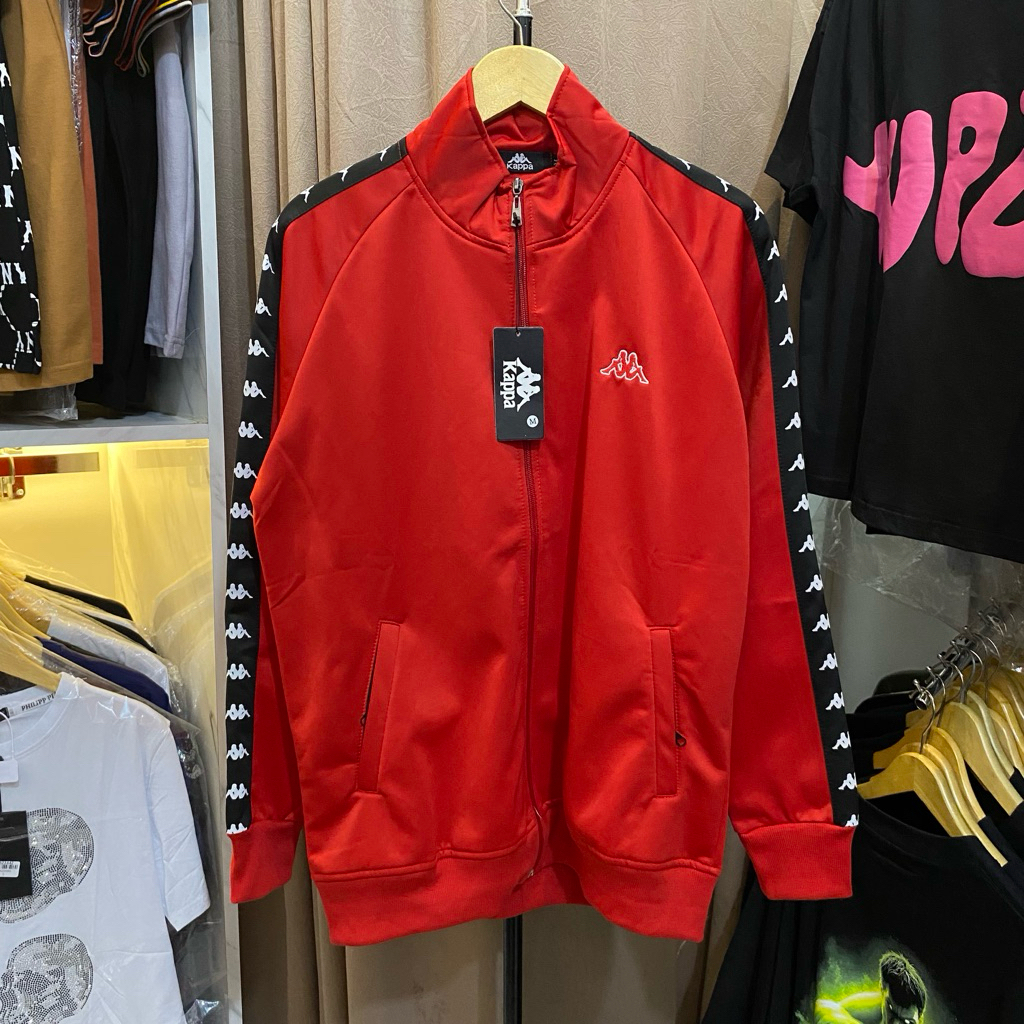 TRACKTOP JAKET ZIPPER KAPPA LOGO BORDIR