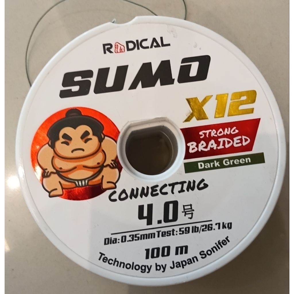 Senar PE Radical Sumo X12 100m
