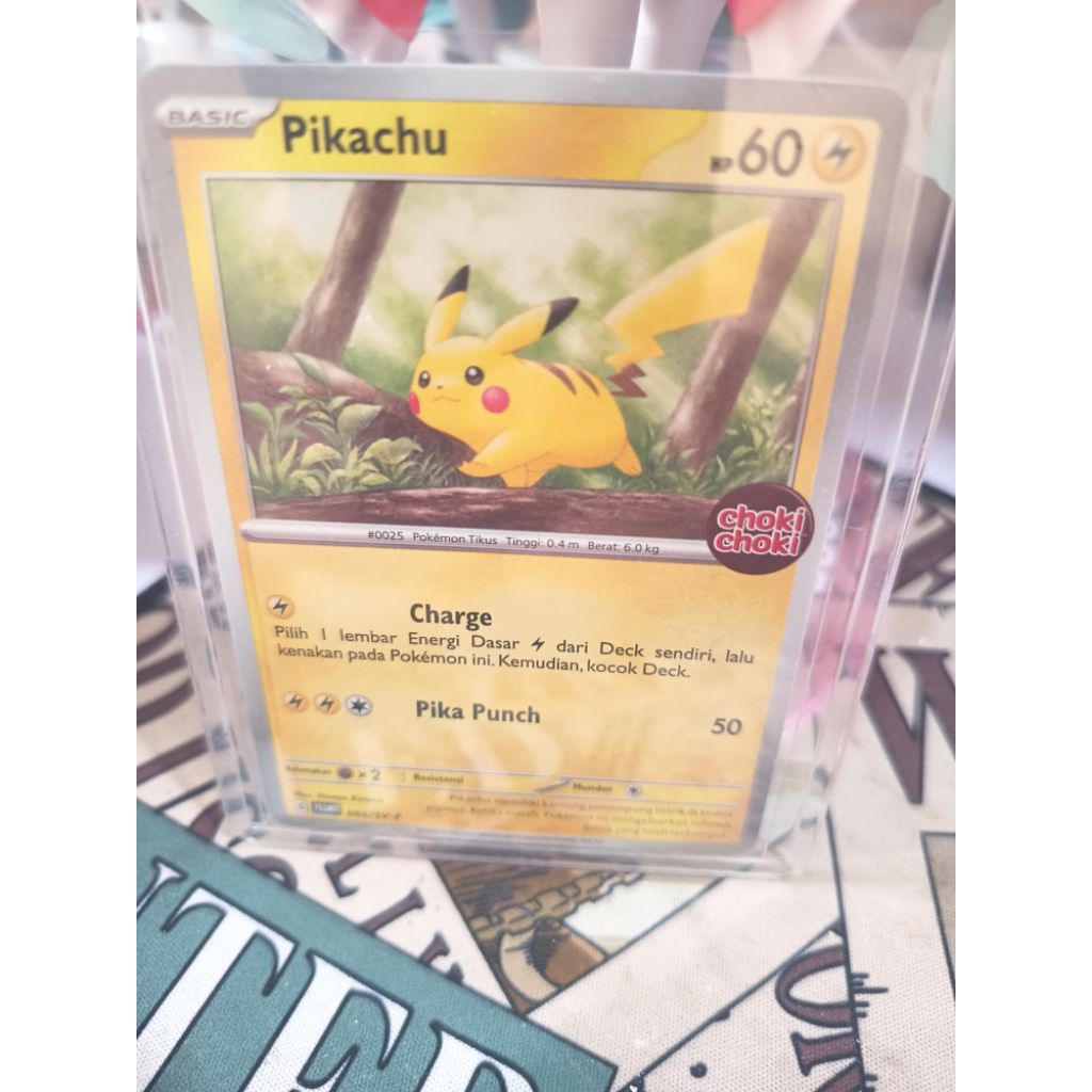 Pikachu 065/SV-P - Promo Choki Choki - Pokemon TCG Indonesia
