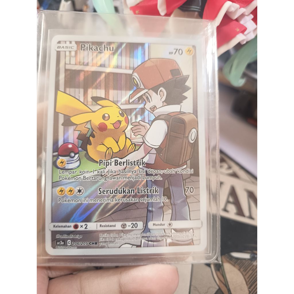 Pikachu 206/205 CHR - Pokemon TCG Indonesia