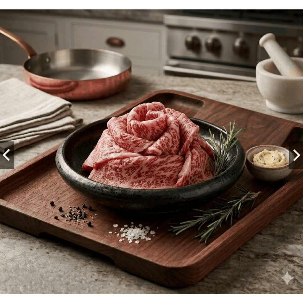 TOKUSEN WAGYU  - BEEF SLICE 500 GR