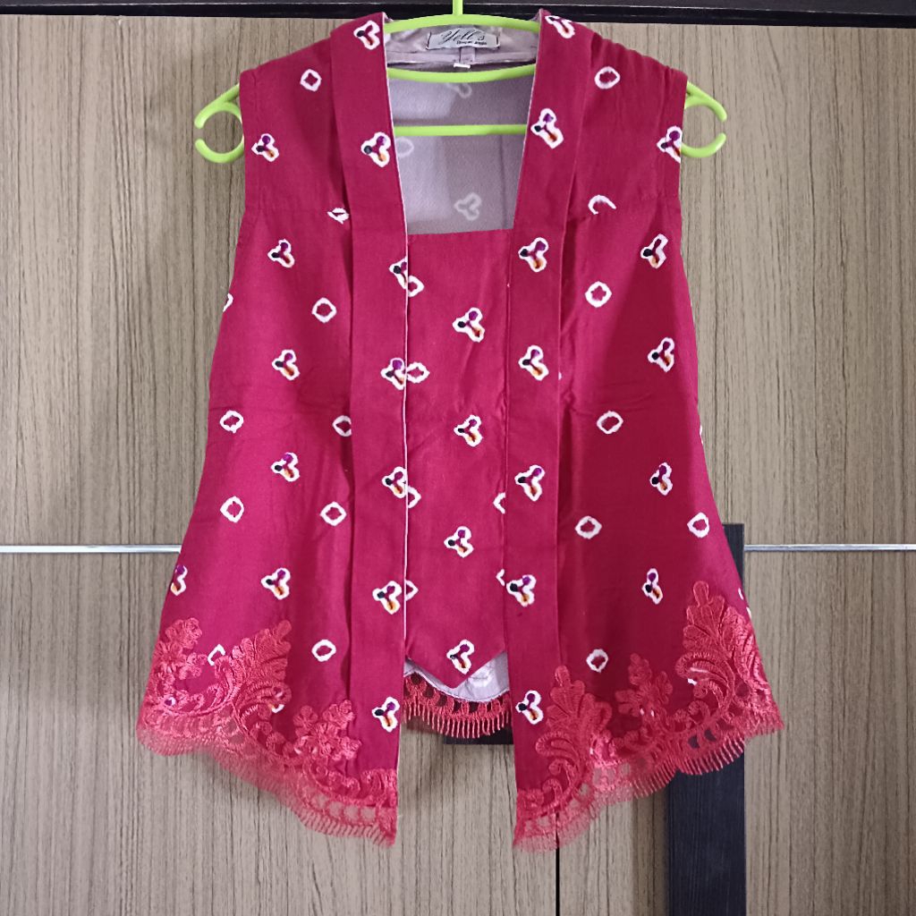 Outer Jumputan Merah Ld 84 | RTA