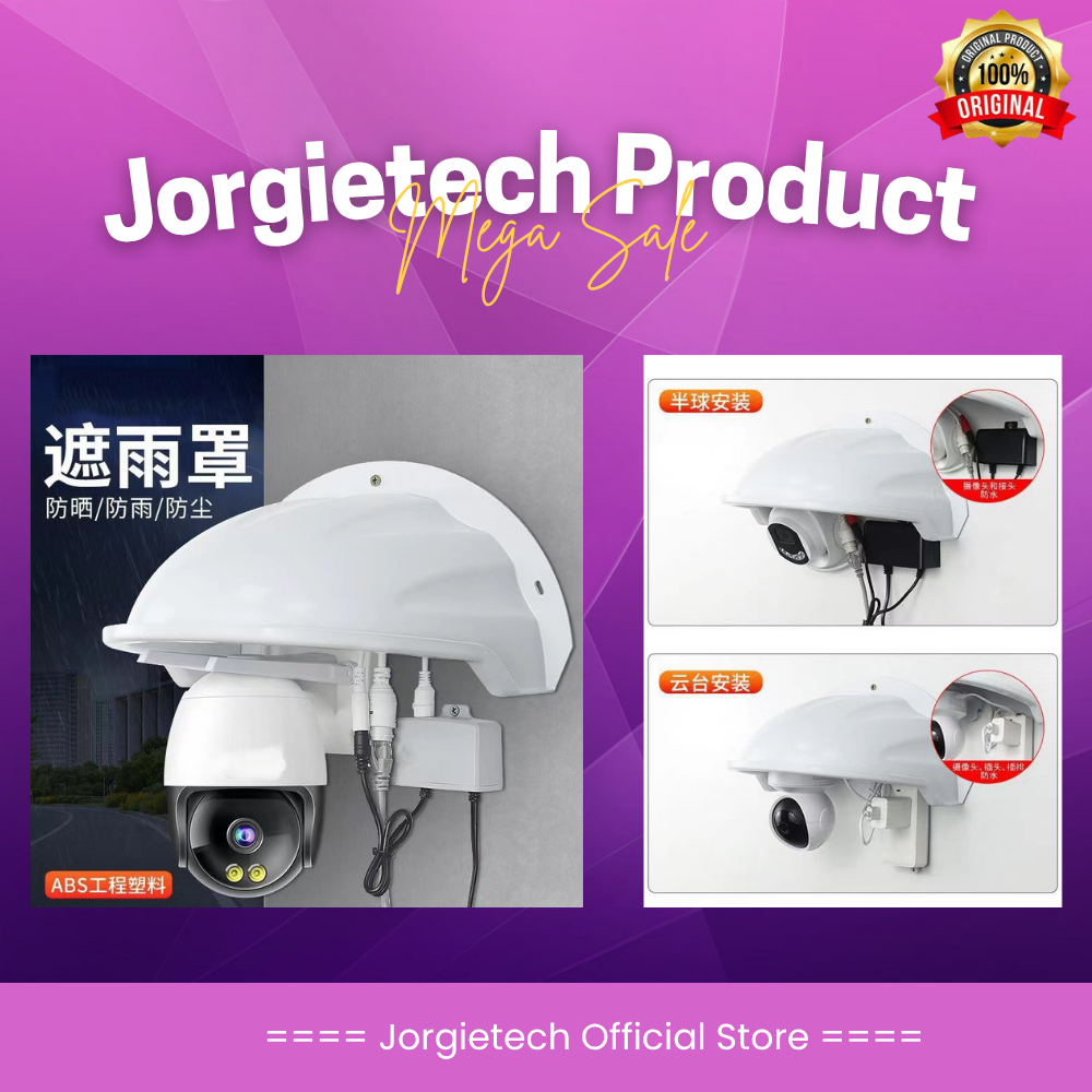 Jorgietech Rain cover pelindung CCTV IPCAM Hikvision Dahua Ezviz
