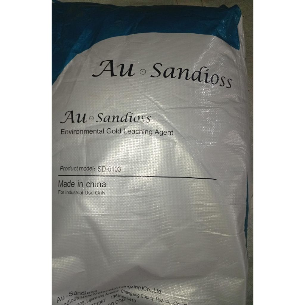 Au Sandioss Gold Dressing Agent Pelebur emas