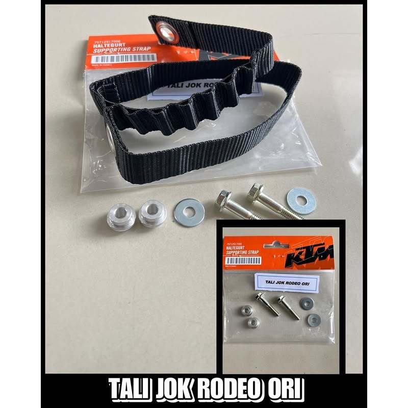 Tali Jok KTM 2024 Original Rear Supporting Strap Handle Belakang KTM EXC EXC-F XC-W 150 250 300 350 