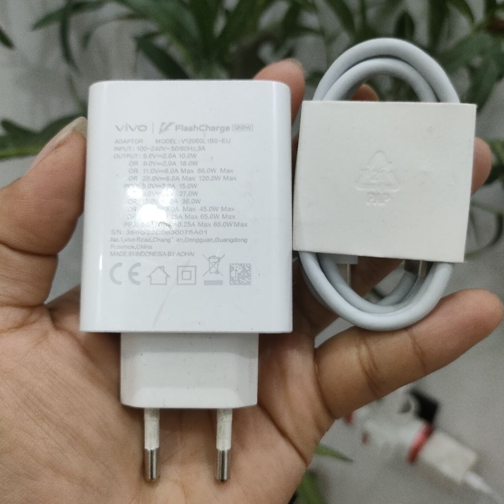 Charger iqoo Neo 7 Neo 8 Neo8 pro Original copotan bekas second