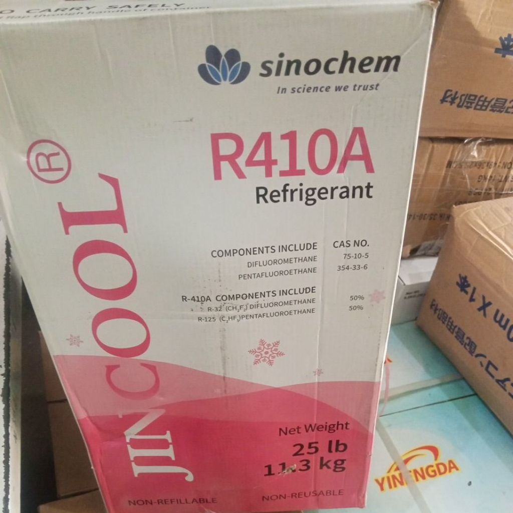 refrigerant jincool R410a11.3kg