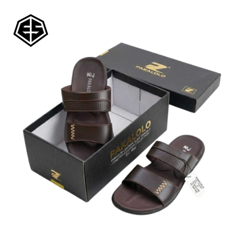 Sandal Kulit Pria Pakalolo Desain Elegan, Nyaman Dipakai PAKALOLO Sandal Pria Kulit Sintetis Sol Rin