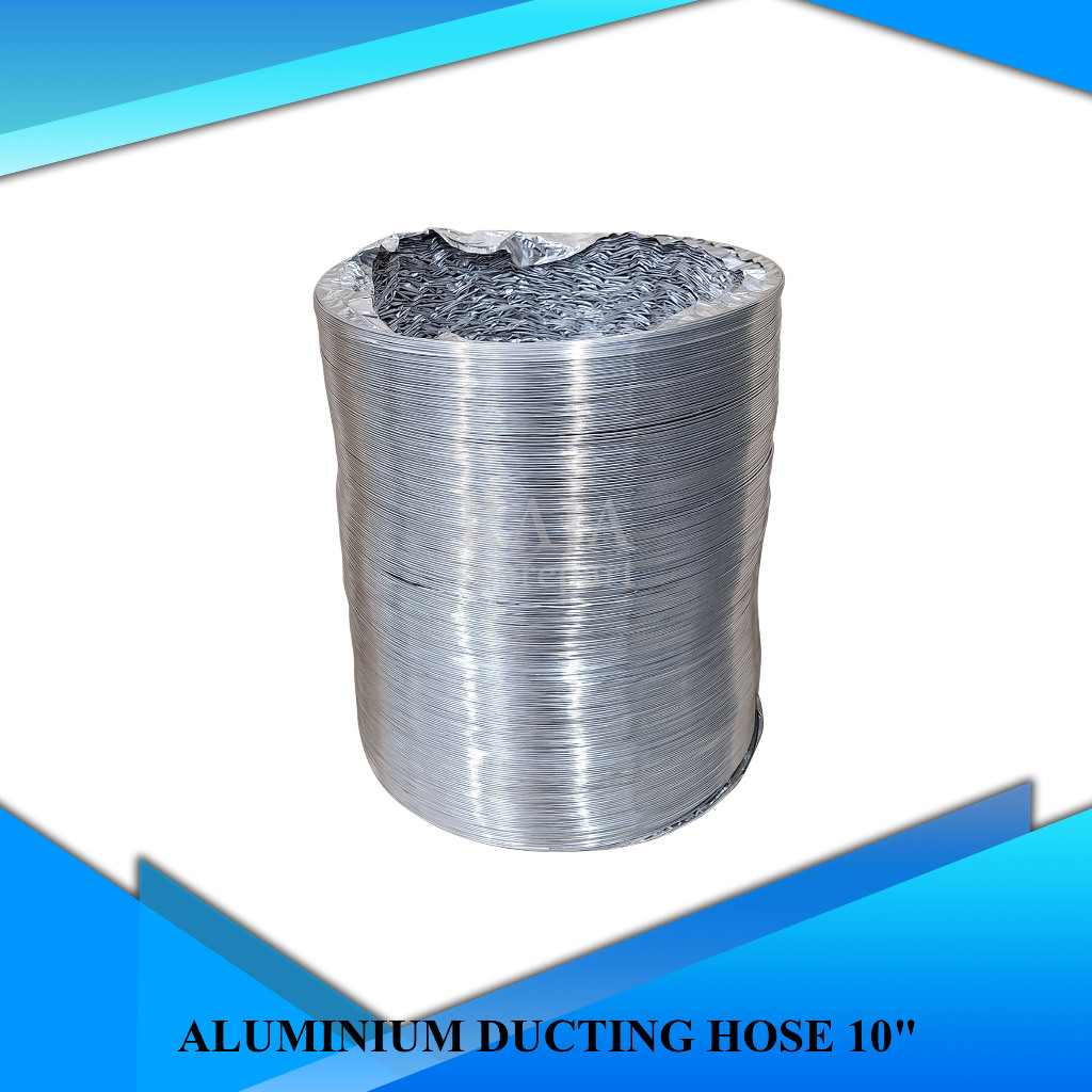 ADH10 FLEXIBLE ALUMINIUM / DUCTING HOSE /  / ALUMINIUM DUCTING HOSE 10"