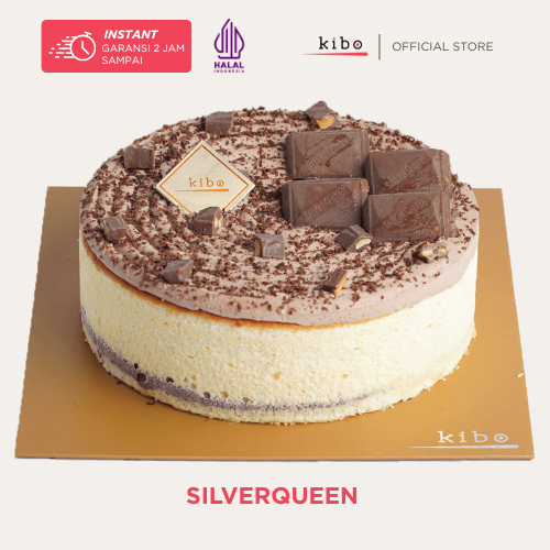 KIBO Silverqueen Cheese Cake - Kue Ulang Tahun