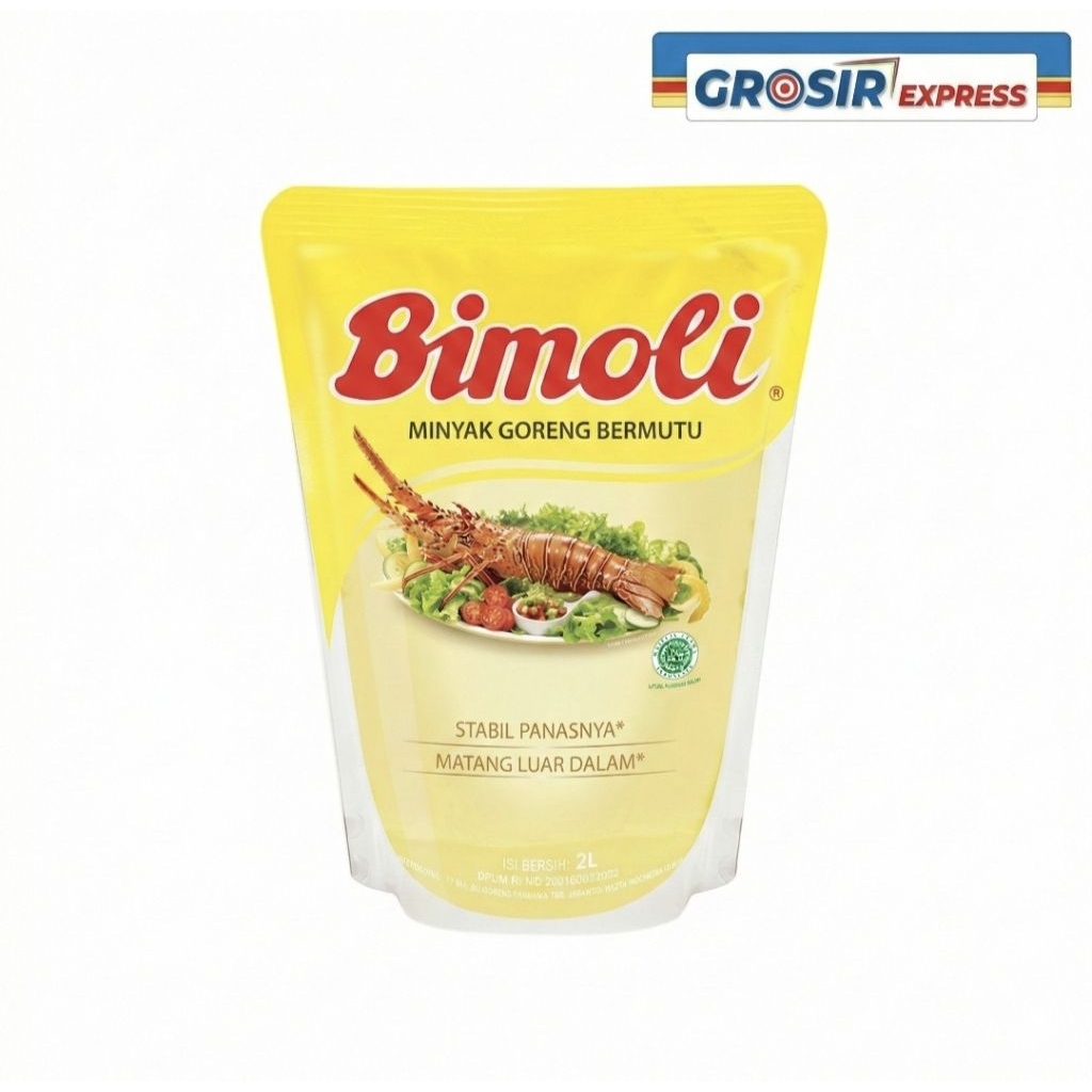 Minyak Goreng Bimoli 2 Liter - [Ecer & Grosir Dus] Ready Spesial Dapur