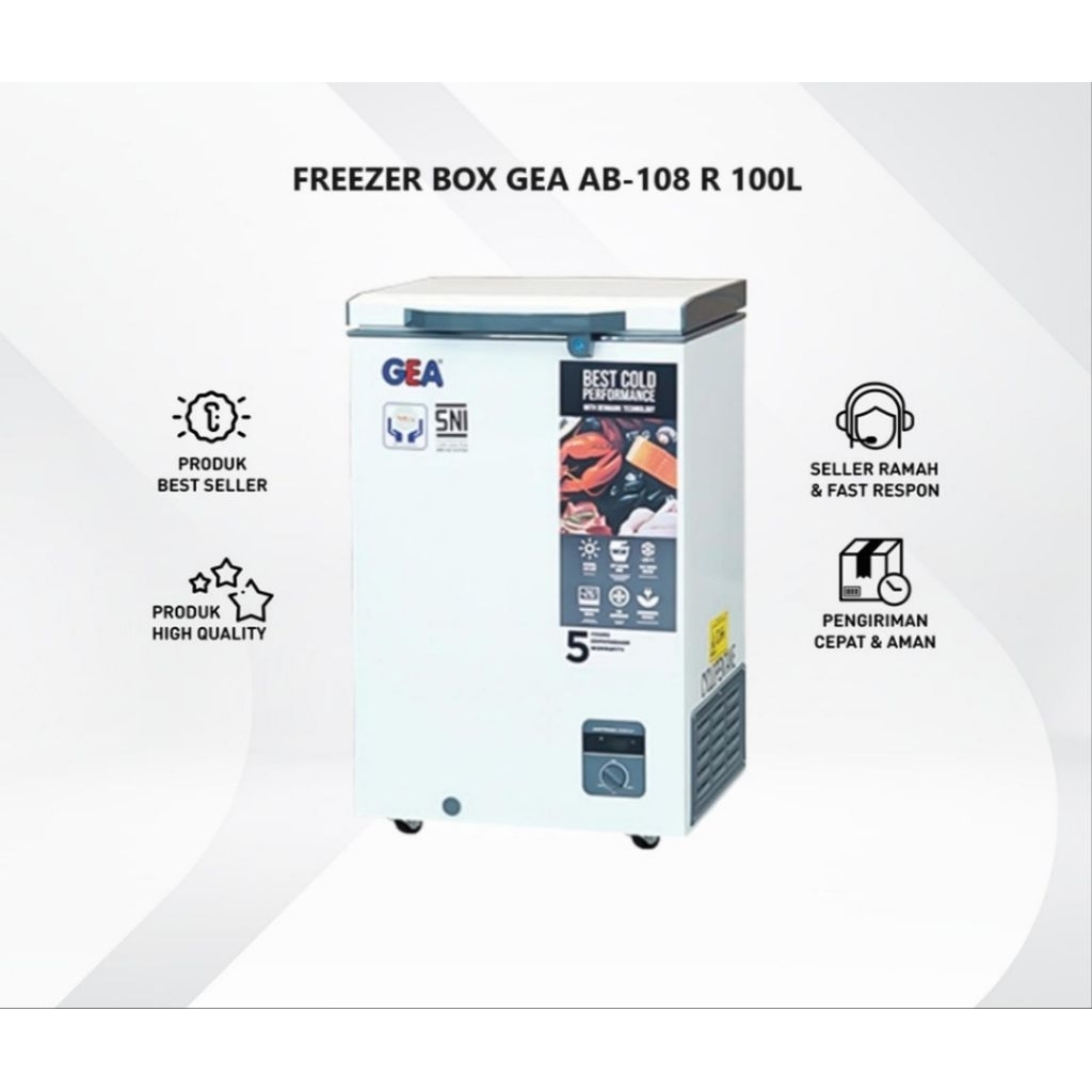 BOX FREEZER GEA AB108 CHEST FREEZER GEA