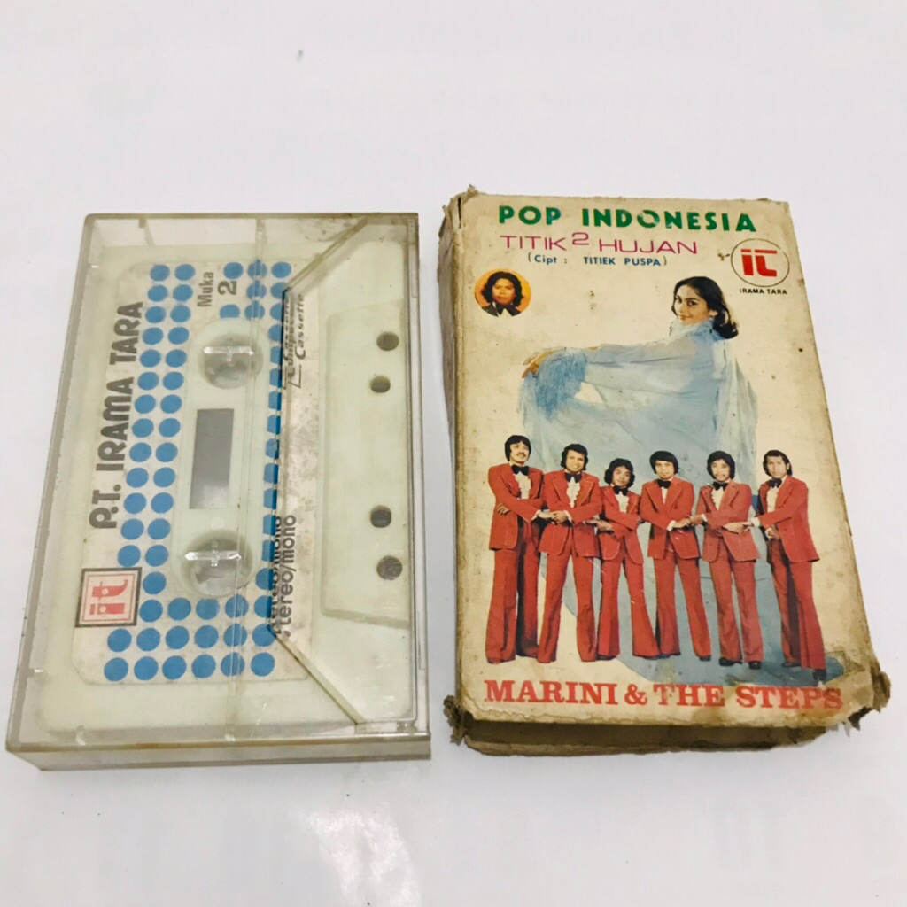 Kaset Pita POP INDONESIA - Marini & The Steps - Kaset Pita Original