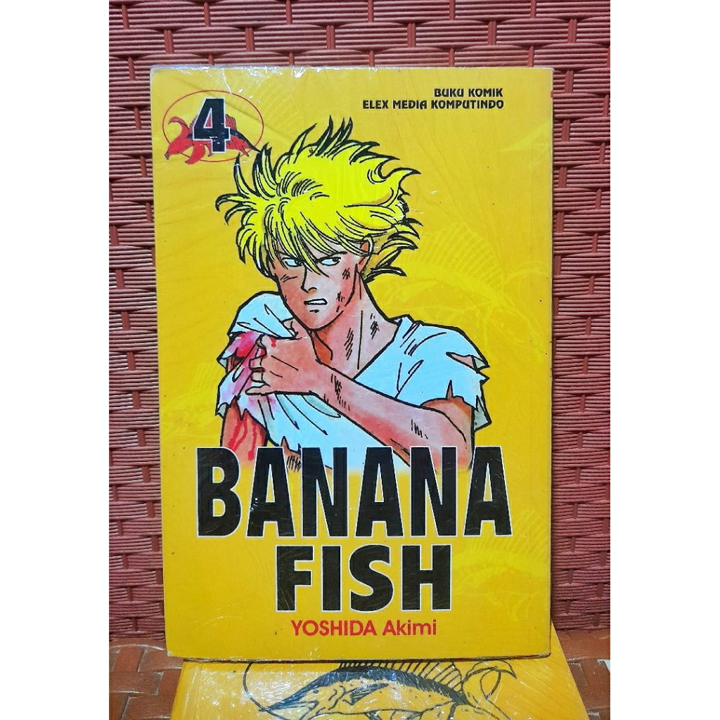 Komik Banana Fish 4 (kolpri mulus)