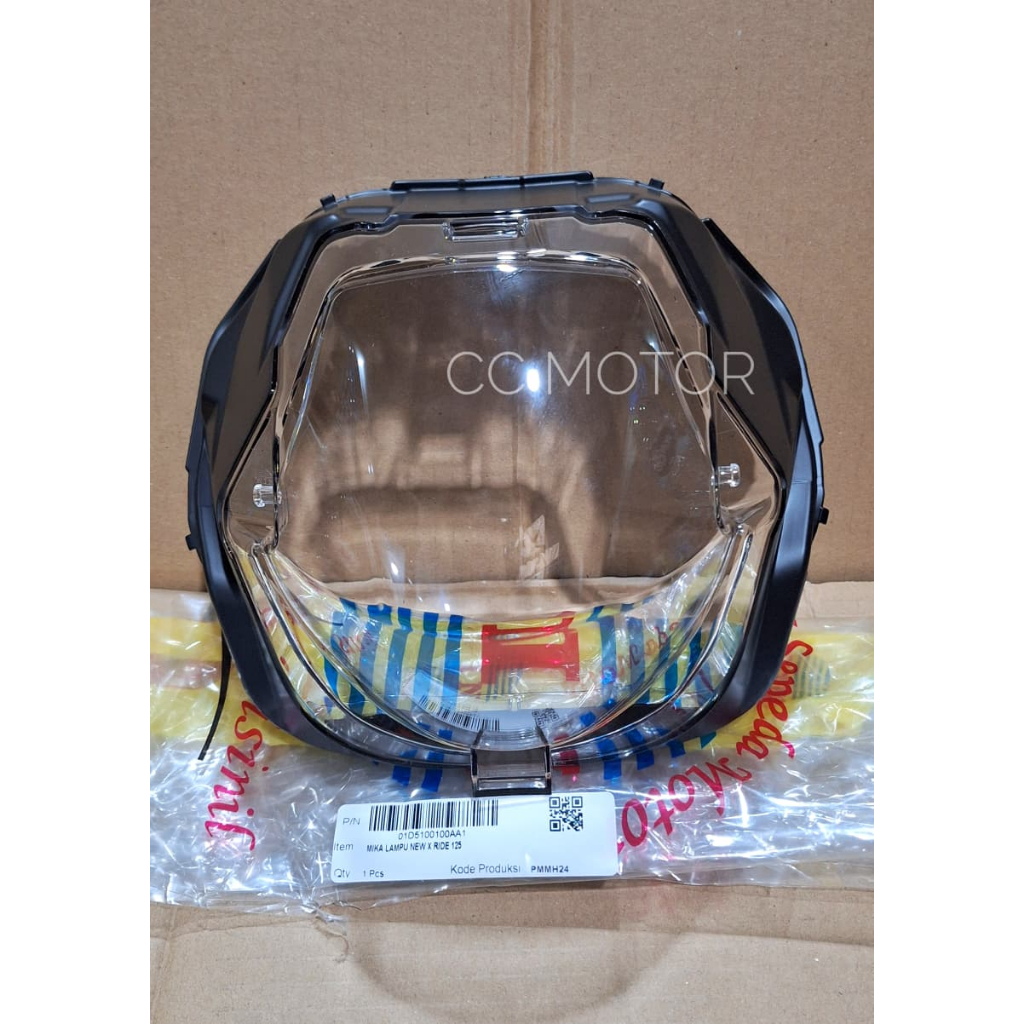 WIN Mika Kaca Lampu Depan X Ride New 125  / Mika Lampu Depan X Ride X-Ride XRide X Ride New 125  / M