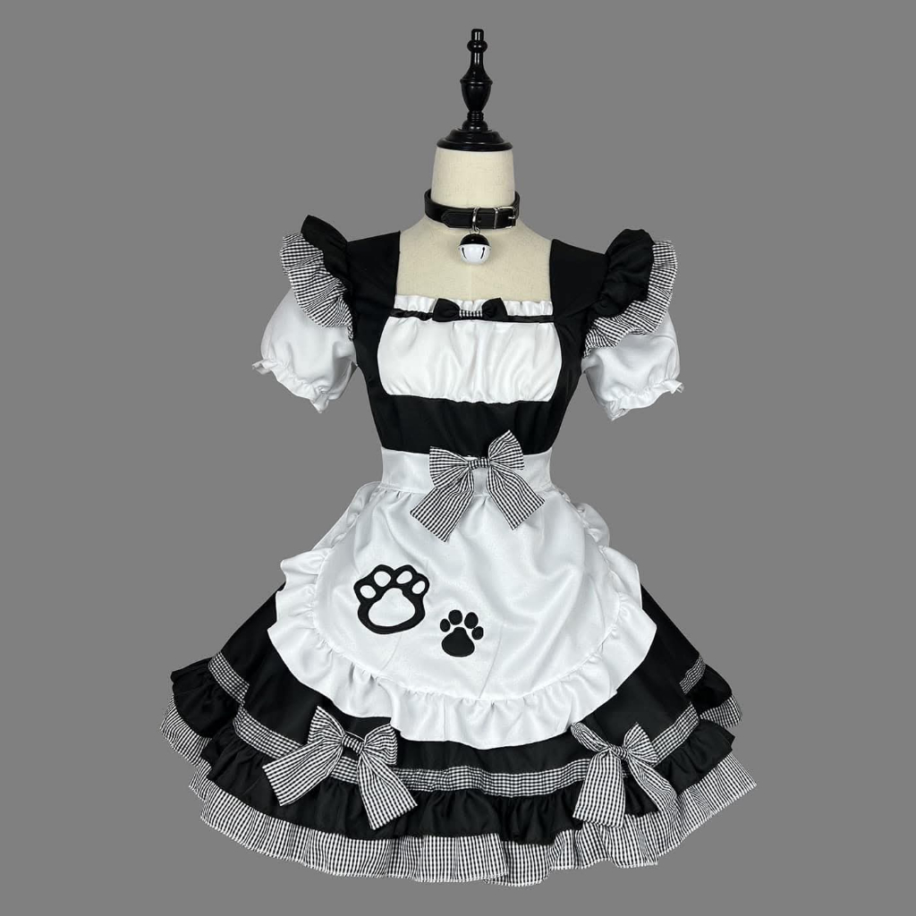Kostum Maid Neko / Kucing Cosplay Second ukuran XXL