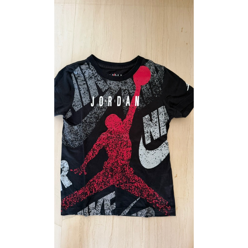 Preloved tshirt for boys kaos anak JORDAN sizd 6-7 years