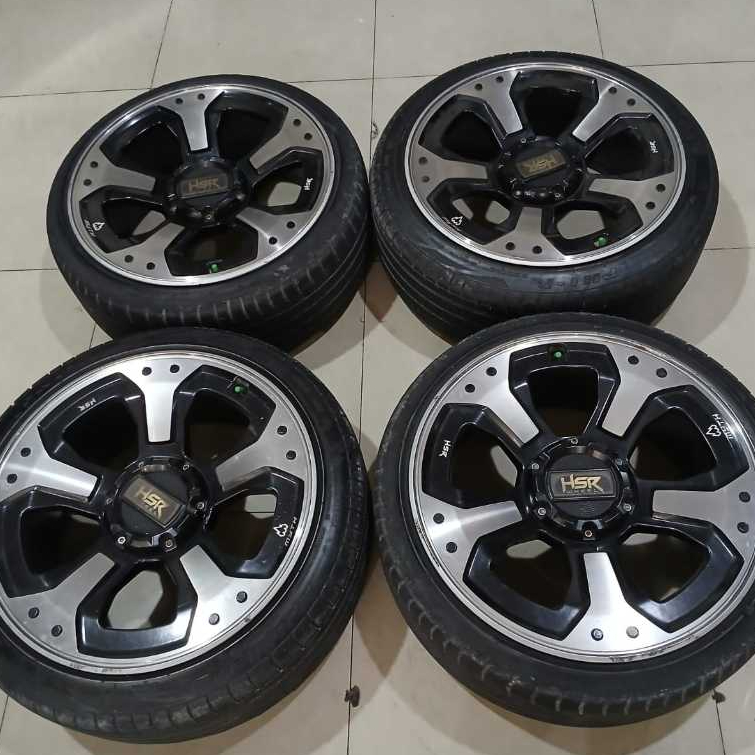 Velg Mobil Bekas Ring 20 Lubang 5 MYTH03 HSR R20X9 H10X114,3-127