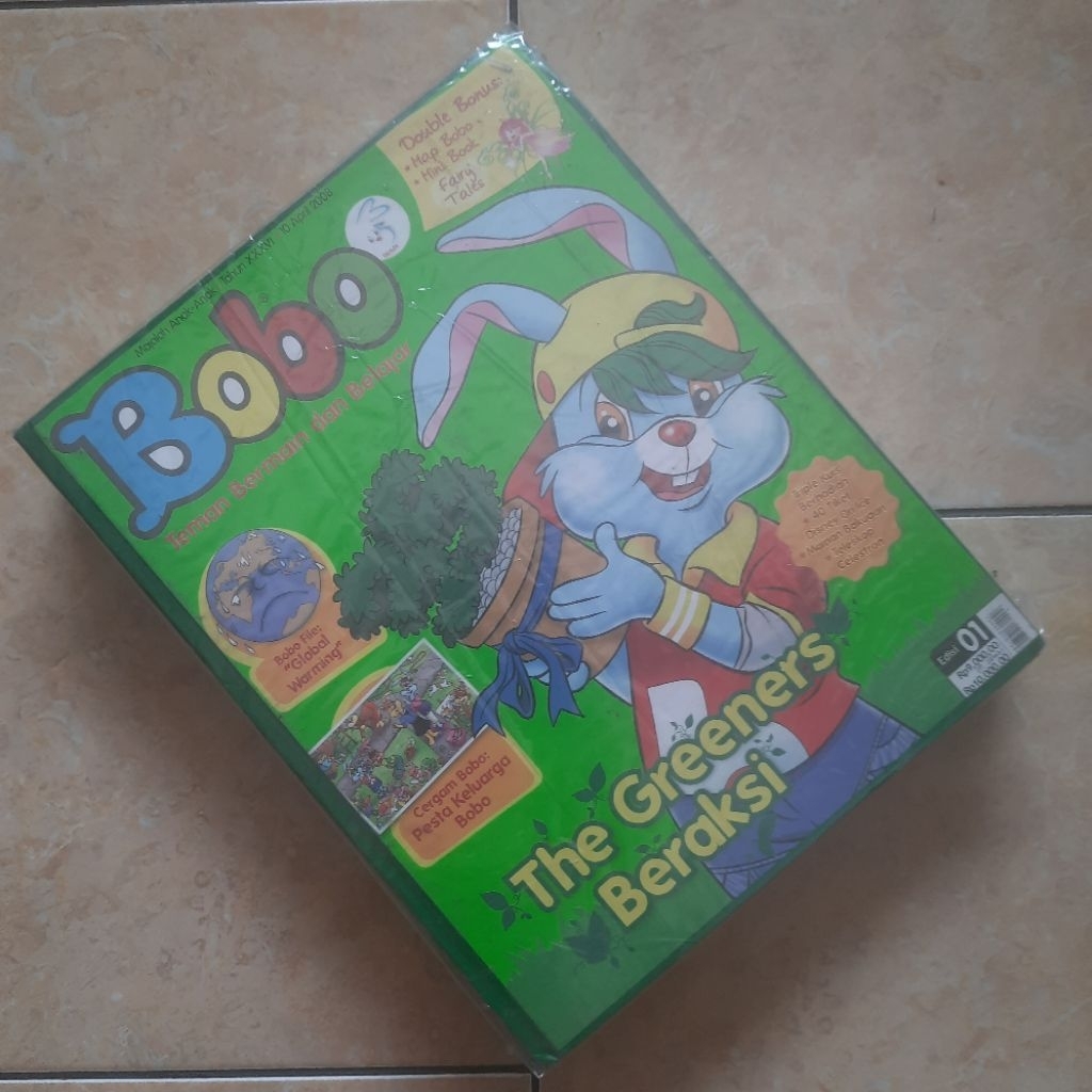 Bundel Hardcover Majalah Bobo Tahun XXXVI 2008 No1-15 Urut 15 Nomor