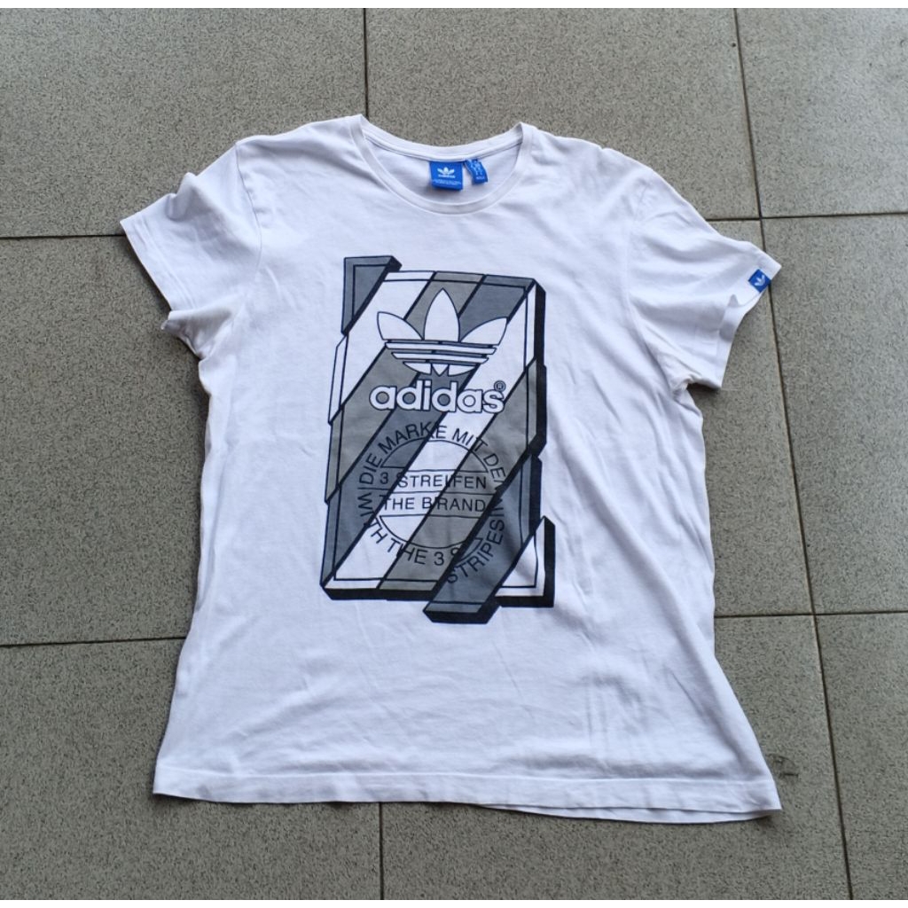 T-shirt Adidas Trifoil Second whit