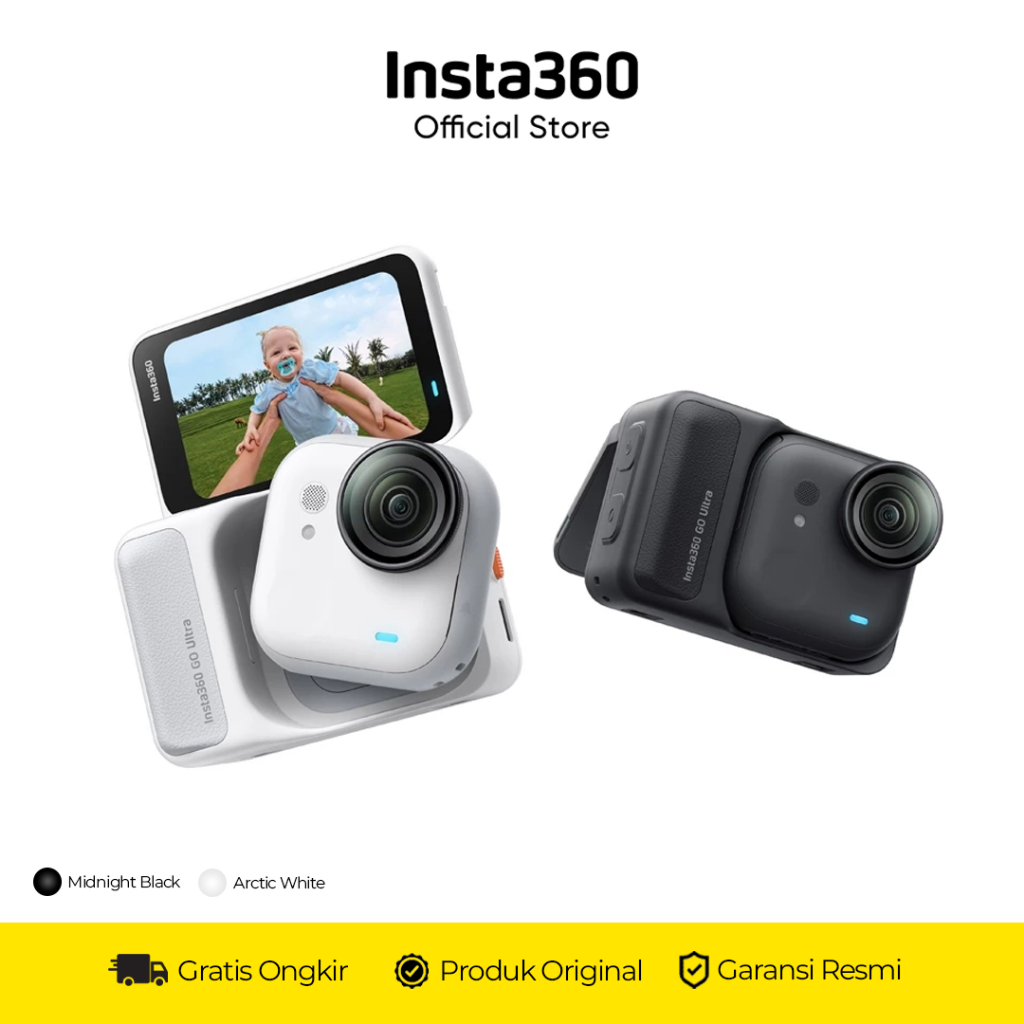 Insta360 GO Ultra Action Camera 4K UltraHD Kamera Kecil